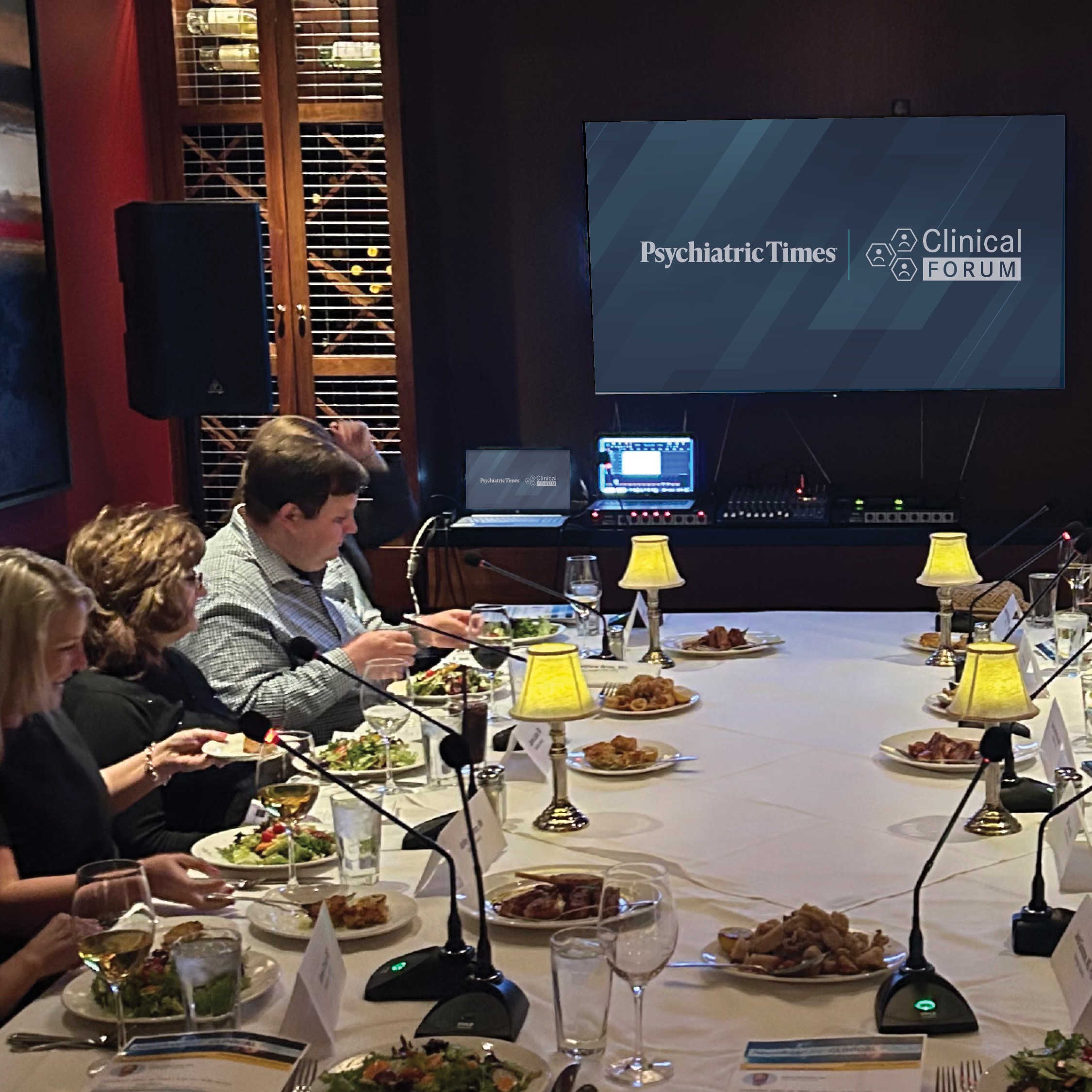 Healthcare professionals attending a Psychiatric Times Clinical Forum event.