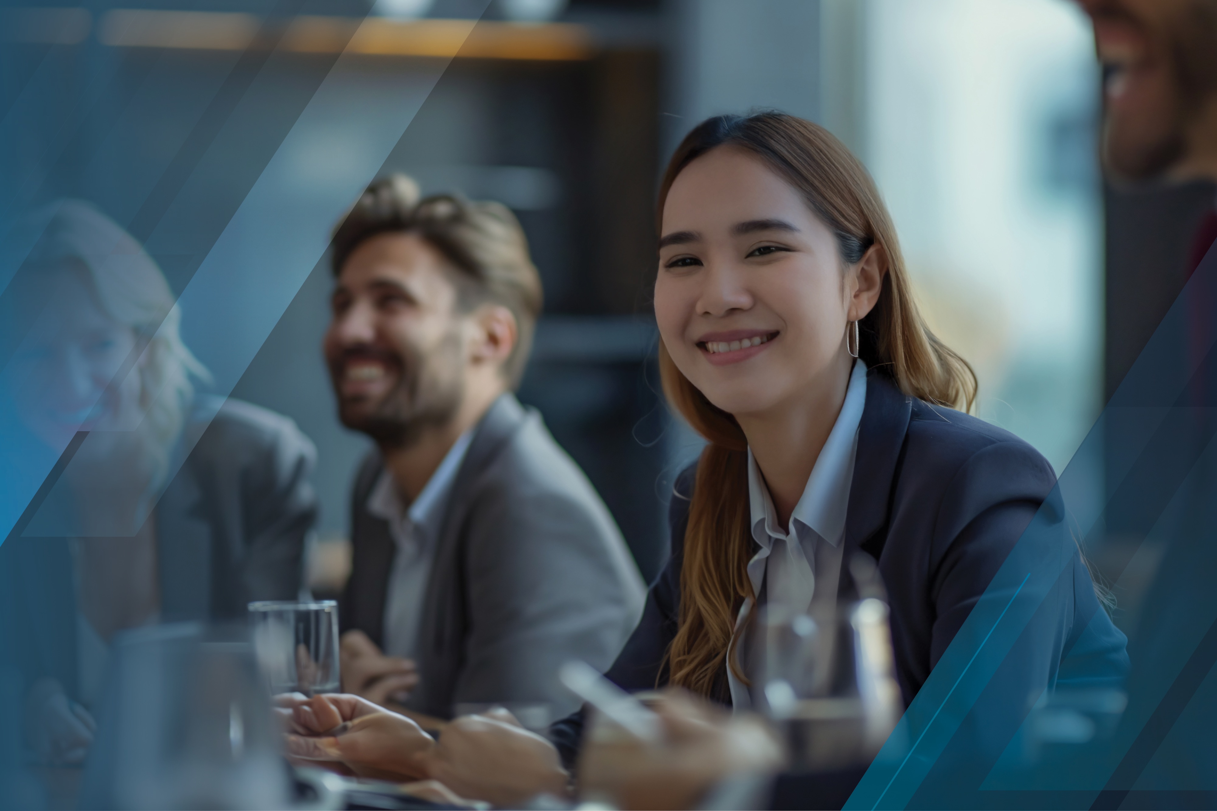 A psychiatrist consulting with colleagues in a clinical setting, discussing mental health treatment options.